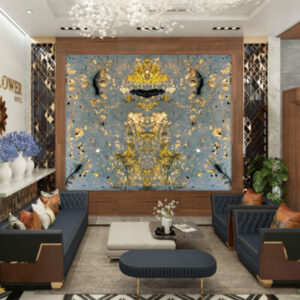 Tranh đá xuyên sáng TDXS-TC09 | 2 tấm đối xứng