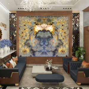 Tranh đá xuyên sáng TDXS-TC10 | 2 tấm đối xứng